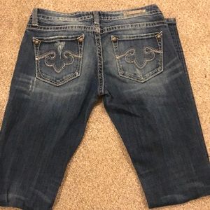 Straight leg long jeans